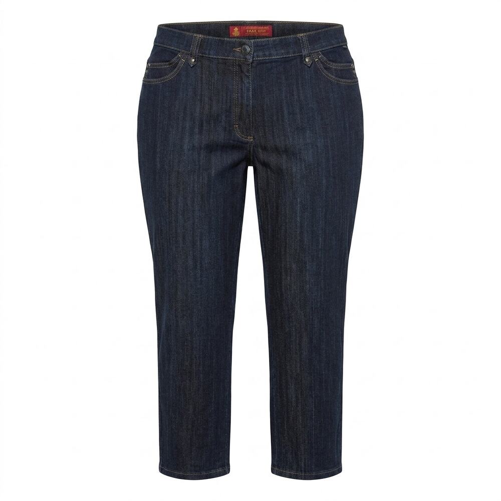 Brax Feel Good Dark Wash Straight Leg Pocket Jeans Men See measurements